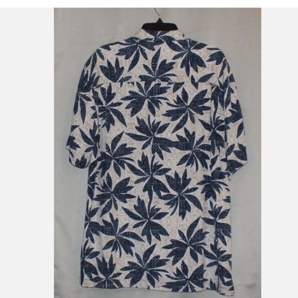 LaCabana All Night Long Men's Tropical Print Shirt Button Front Short Sleeve M - Picture 7 of 9